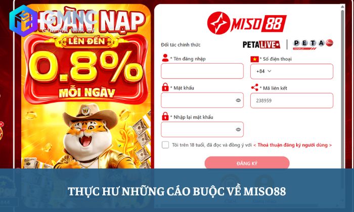 Bóc phốt nhà cái Miso88 Bóc phốt nhà cái Miso88