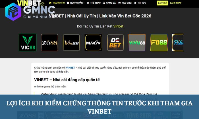 Bóc phốt nhà cái Vinbet