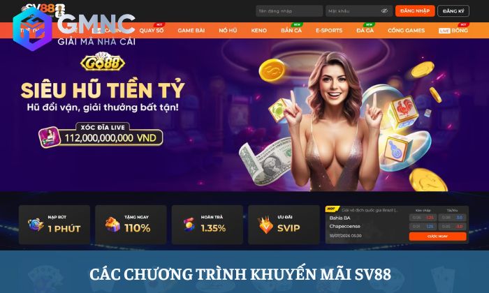khuyến mãi SV88 khuyến mãi SV88