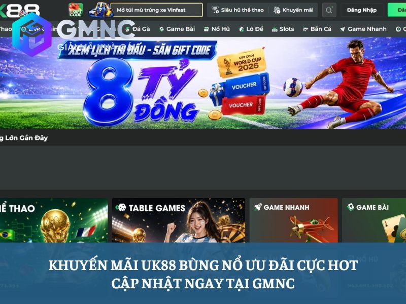 Khuyến mãi Uk88