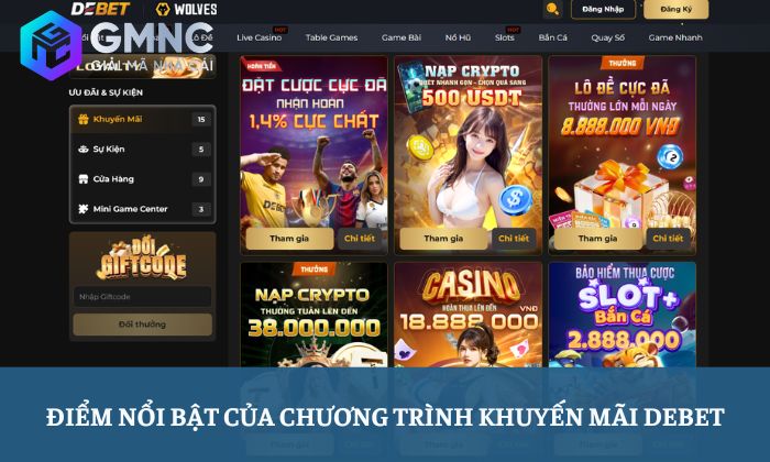 Khuyến mãi Debet