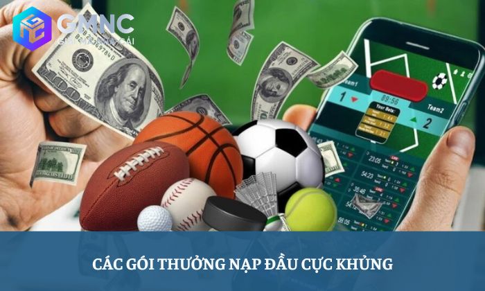 Các gói thưởng nạp đầu cực khủng là cơ hội tuyệt vời để người chơi nhân đôi nguồn vốn trải nghiệm