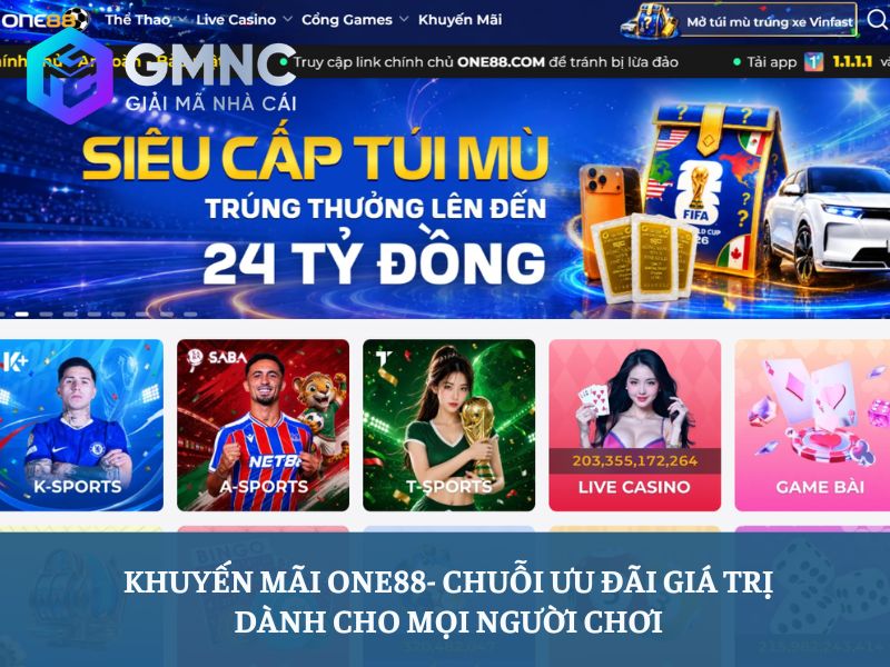 khuyến mãi one88