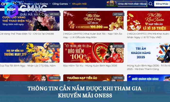 khuyến mãi one88 khuyến mãi one88