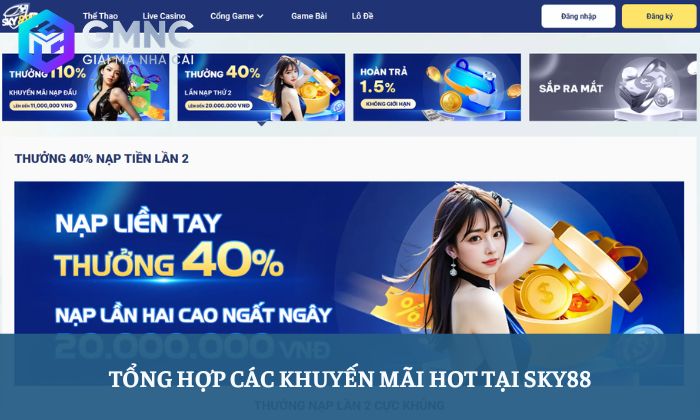 khuyến mãi Sky88