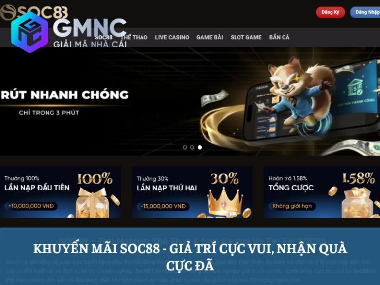 khuyến mãi Soc88